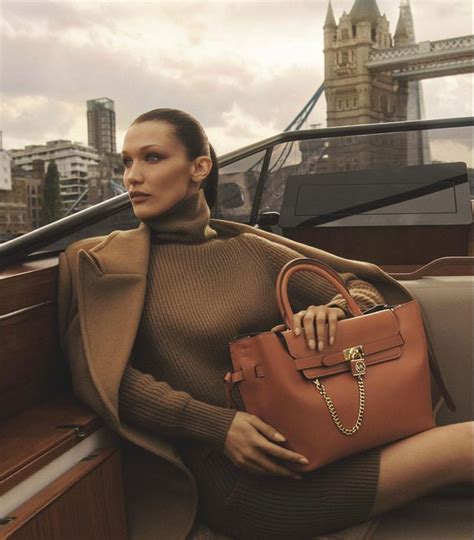 Michael Kors Unveils Fall 2022 Ad Campaign with Bella Hadid